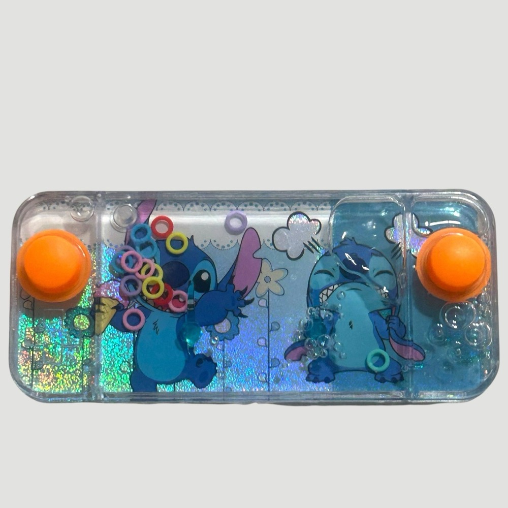 Disney Lilo & Stitch Handheld Water Ring Toss Game – Sparkling Blue